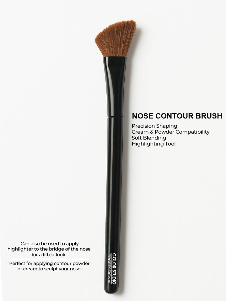 NOSE CONTOUR BRUSH - PRO MAKEUP BRUSHES COLOR STUDIO
