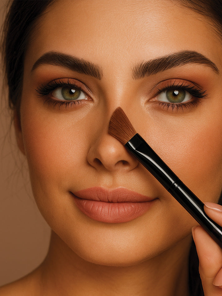 NOSE CONTOUR BRUSH - PRO MAKEUP BRUSHES COLOR STUDIO