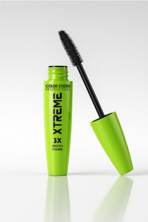 Color Studio Xtreme 3X Lash Mascara – Triple-Length & Volume Boost |