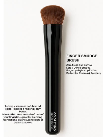 FINGER SMUDGE BRUSH - PRO MAKEUP BRUSHES COLOR STUDIO
