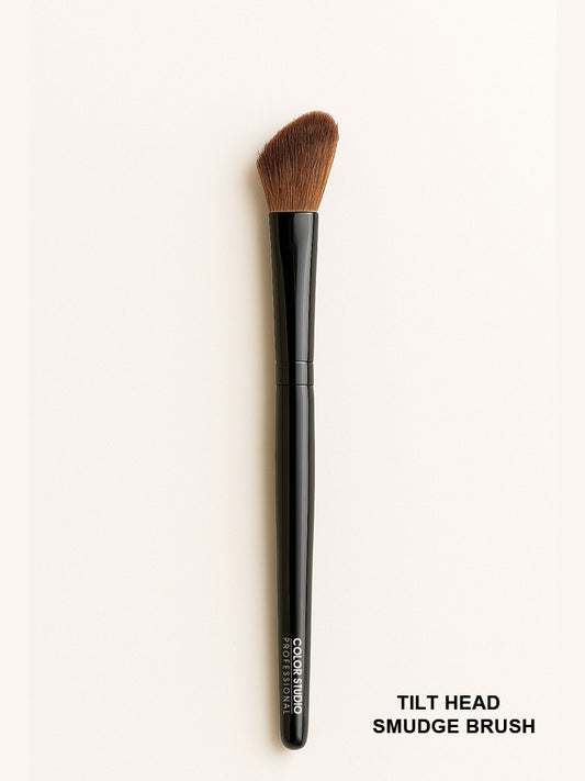 TILT HEAD SMUDGE BRUSH - PRO MAKEUP BRUSHES COLOR STUDIO